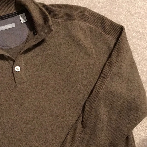 1/4 button pullover - Picture 3 of 4